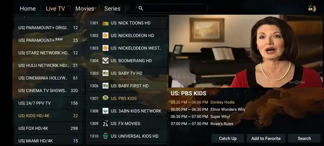 Preview 4 - Xooms TV Premium IPTV Subscription